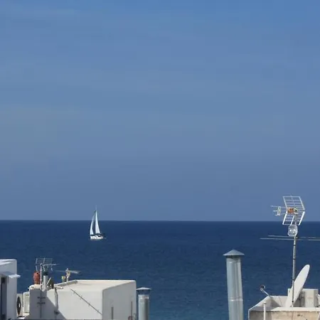 White Cycladic Town House With Sea Vew Prázdninový dům Páros