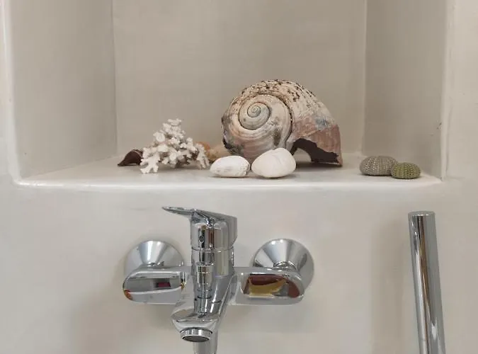 White Cycladic Town House With Sea Vew Semesterbostad *